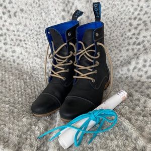 Fluevog BBC Radio Boots Size 8.5